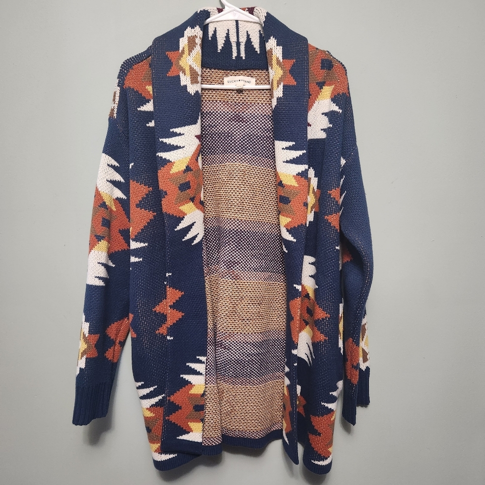 Lucky Brand Western Cardigan